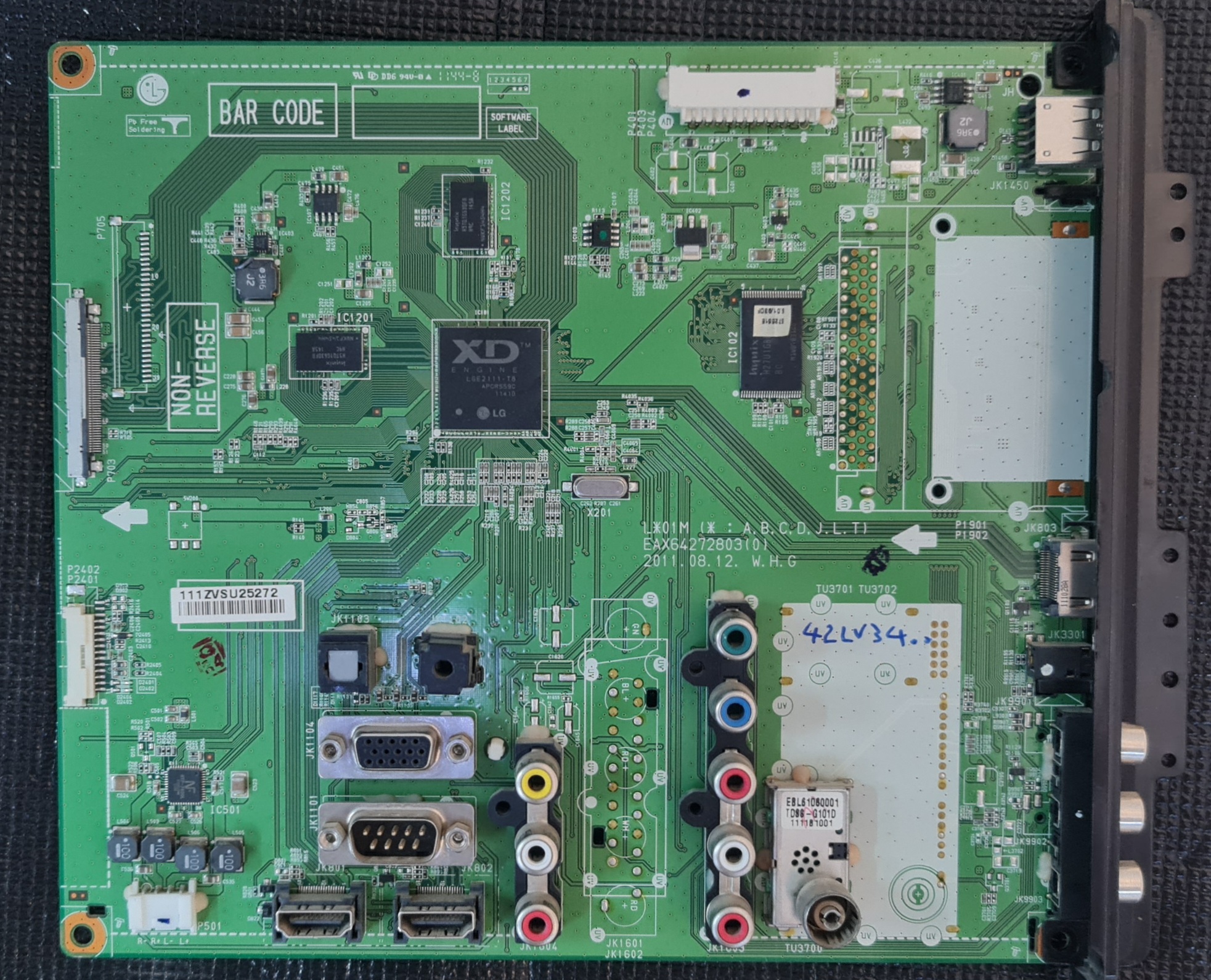 برد مین الجی 42LV3400