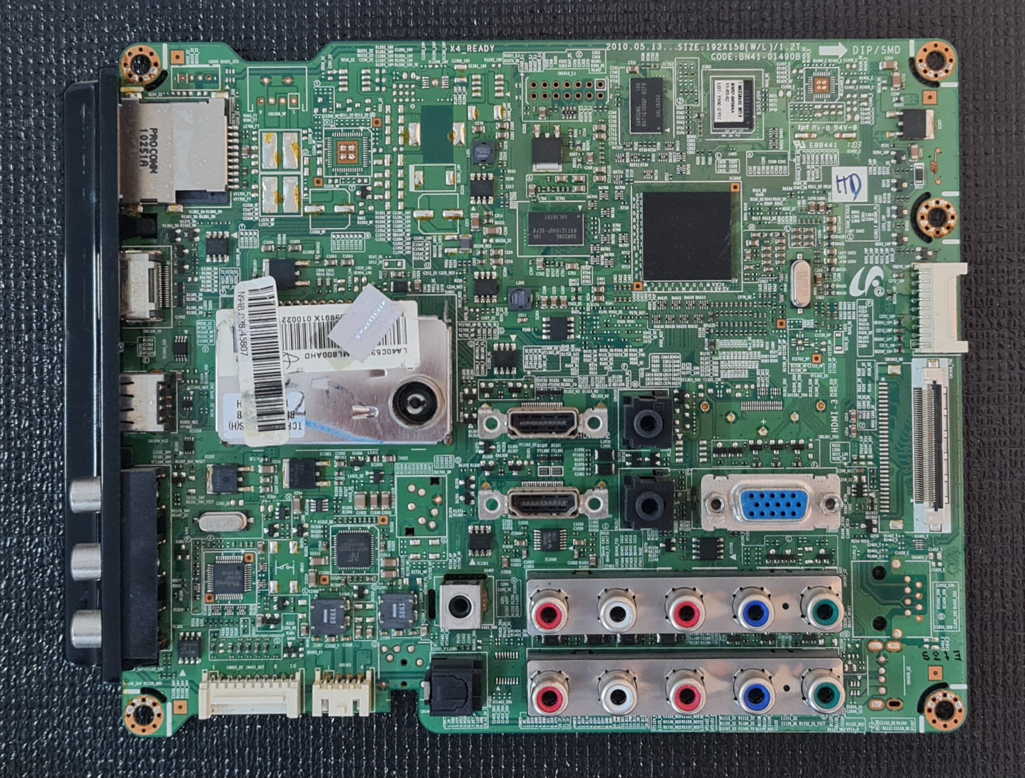 برد مین تلویزیون سامسونگ مدل LA40C575F1R