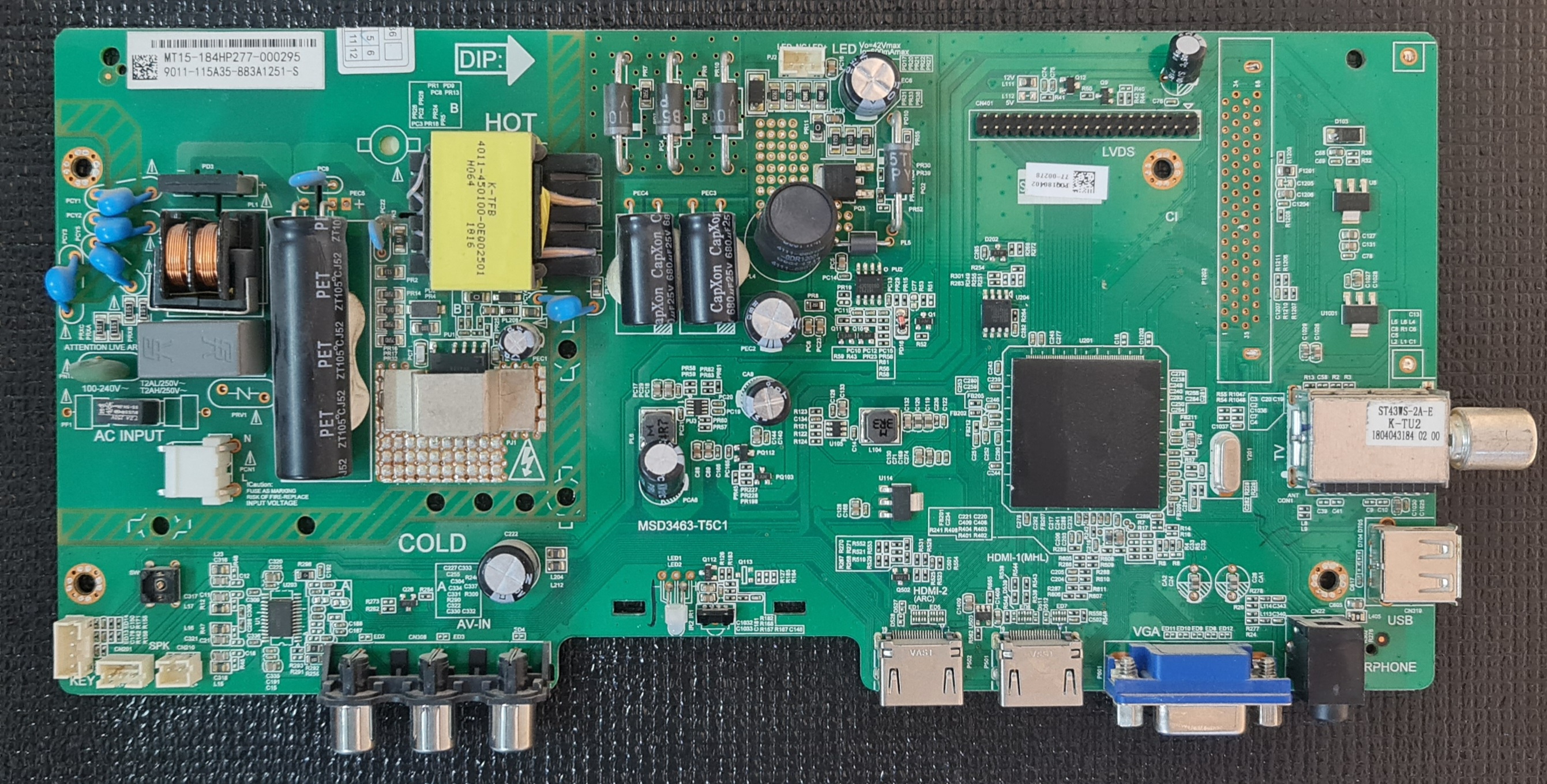 برد مین تلویزیون بلست مدل BTV-32HDC110B