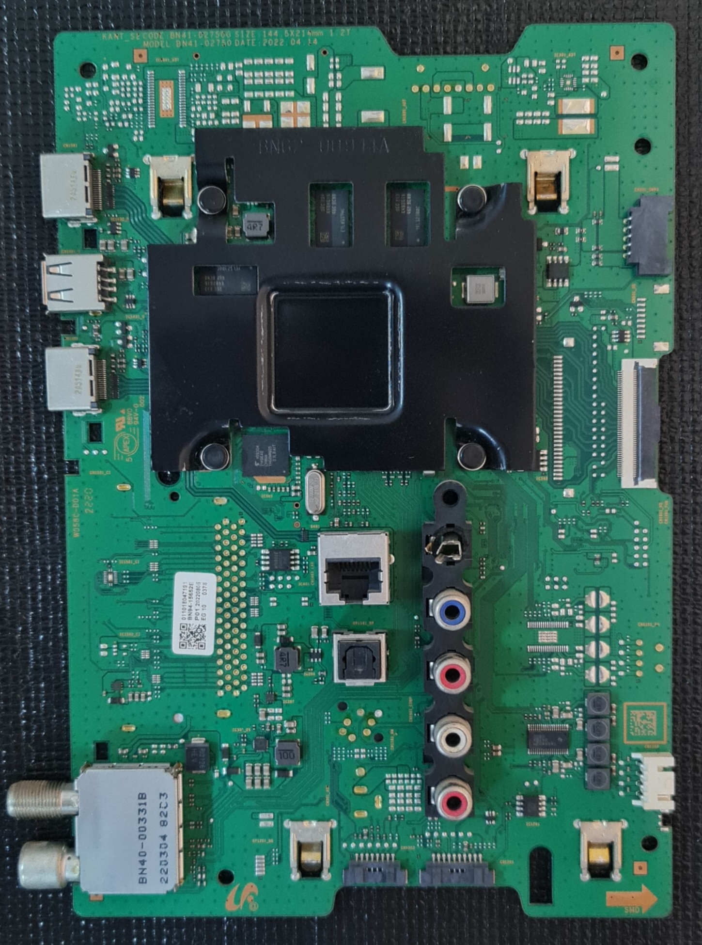 برد مین تلویزیون سامسونگ مدل UA43T5300AU